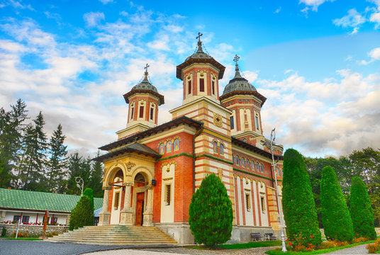 Monastery in Sinaia, Romania.HDR image