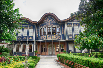 The old houses,village museum,Bucharest,Romania,Europe.HDR image