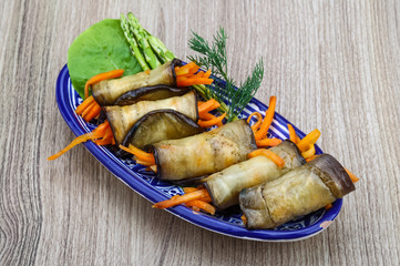 Eggplant rolls