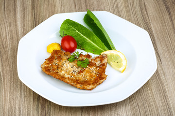 Pork schnitzel