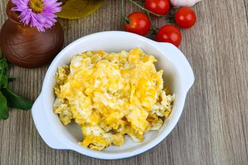 Scrambled eggs