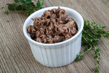 Canned tuna