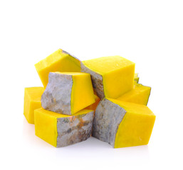 pumpkins  on white background