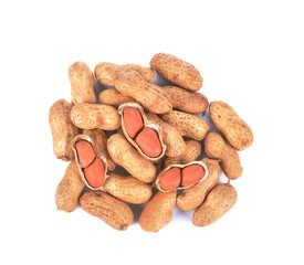 beans isolated on white background