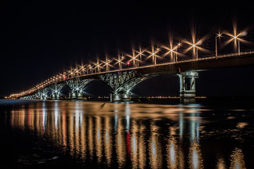 Мост через реку Волга
