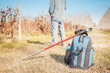 Nordic walking equipment