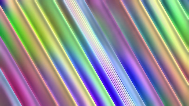 Elegant multicolored stripes background loop - 4K. Computer generated image to use for backgrounds, transition and texture - 4K