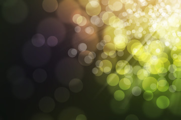 Abstract circular bokeh background