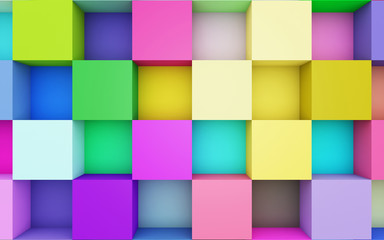 abstract colorful geometric background