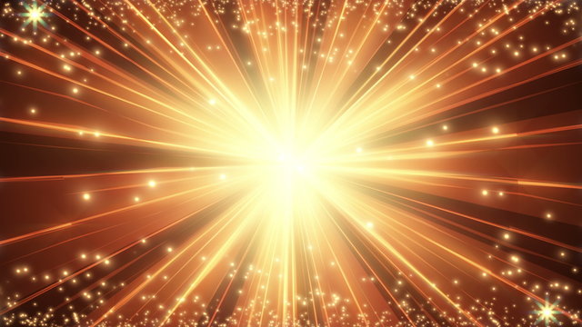 Sunburst particles background - 4K. Computer generated image to use for backgrounds, transition and texture. Loop 4k

