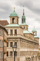 Fototapeta na wymiar Historic Rathaus of Nuremberg