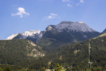 Mountains around the Koenigssee lake, Germany, 2015