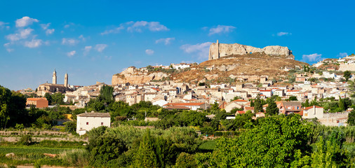 Fototapeta na wymiar Castle Zuda, Borja, province Saragoza, Aragon, Spain