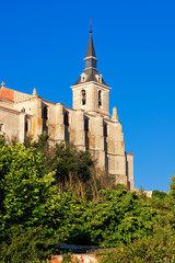 Fototapeta na wymiar Collegiate church of San Pedro, Lerma, Burgos, Castilla and Leon