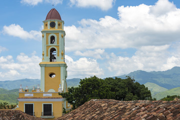 Cuba tourism: Trinidad de Cuba colonial village and major attraction