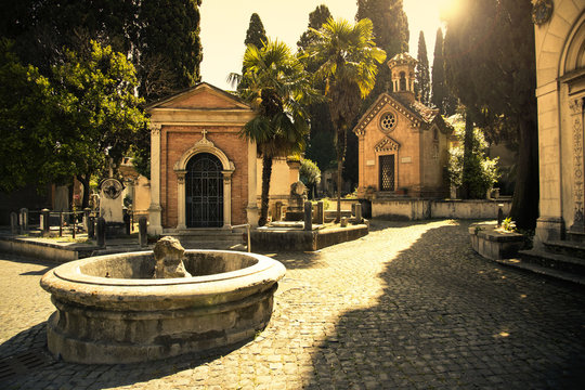 Rom Cemetery Verano_Sonne
