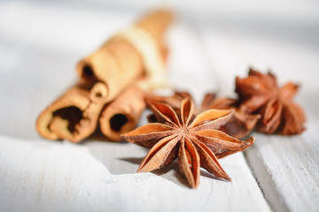cinnamon and anise