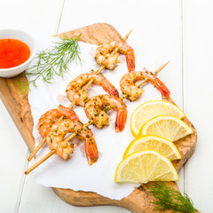 Gebratene Gambas