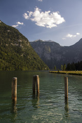Obraz premium Koenigssee lake close to Berchtesgaden, Germany, 2015