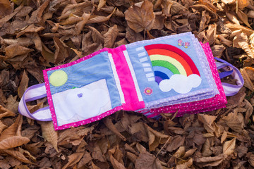 Quiet book rainbow