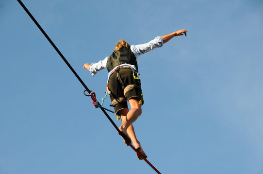 Slackline in Bayern