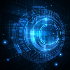 Abstract technology background. Vector illustration