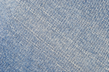 Close-up of texture jeans fabric cloth textile background