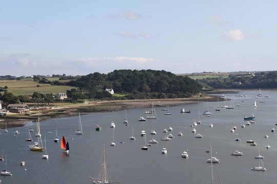 vue sur les abers en bretagne