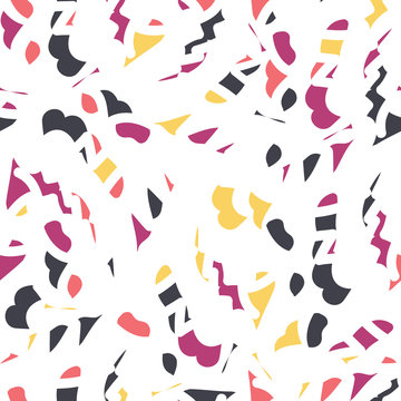 Trendy colorful grunge seamless pattern