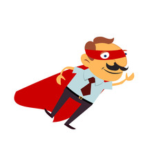 Businessman with abilities. Successful manager.