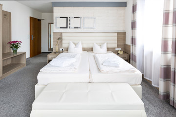 Edles Hotelzimmer Doppelbett Design