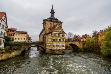 Fototapeta premium the old town hall of bamberg