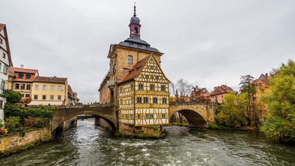 the old town hall of bamberg
