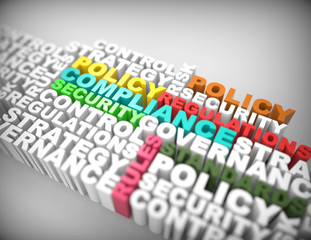 Compliance 3d word concept