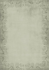 Pastel background with ornament