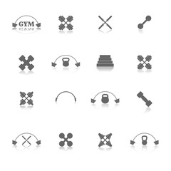 Sports Equipment icons, vector illustration.