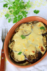 Baked Eggplant with Creamy Bechamel Sauce