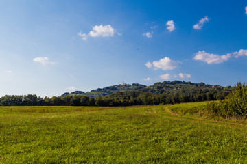 St. Maria's church stands on the top of Trska hill.