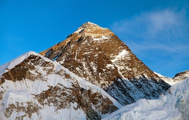 Evening view of Mount Everest from Kala Patthar