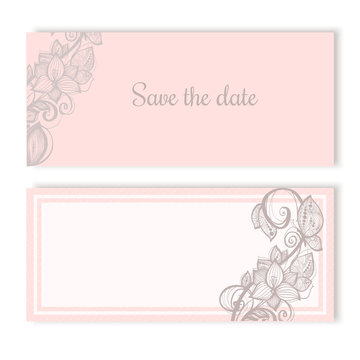 Invitation cards for wedding engagement