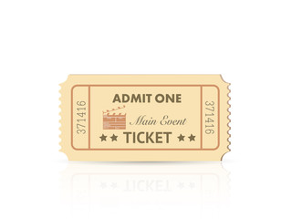 Admit One Ticket