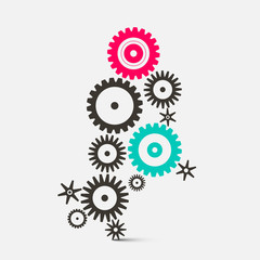 Vector Cogs - Gears Technology Icons