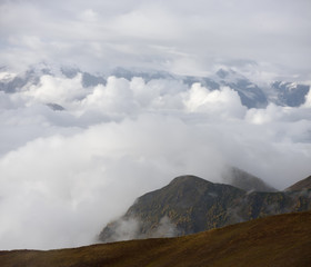 Clouds in the Mountains