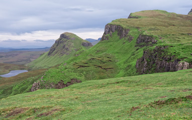 Fototapeta na wymiar Quiraing, Isle of Skye, Scotland