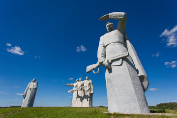 Мемориал Героям Панфиловцам в Нелидово.  Дубосеково....