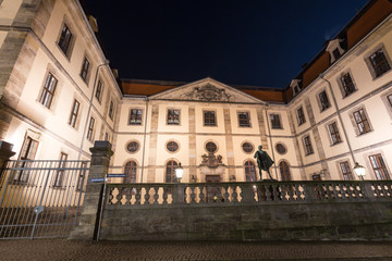 Obraz premium old unversity fulda germany in the evening