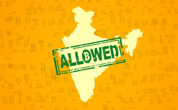 India allowed bitcoin