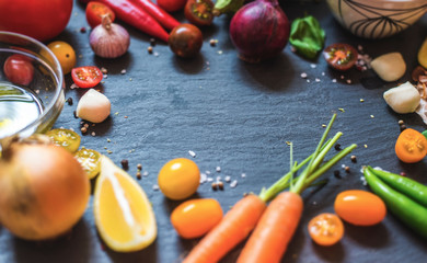 bunte, gesunde Ernährung