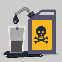 pollution concept design 