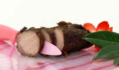 wildschweinrückenfleisch